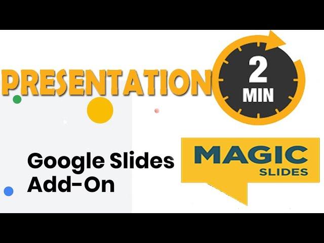 MagicSlides - Creating Slides in 2minutes