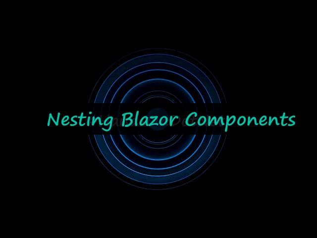 Parent and child components in Blazor