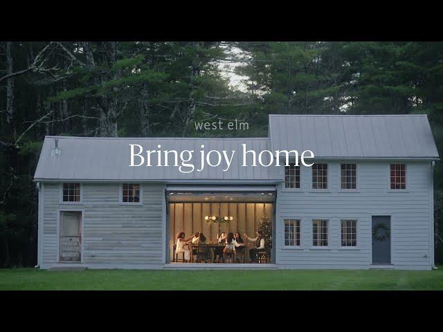 Bring Joy Home with West Elm