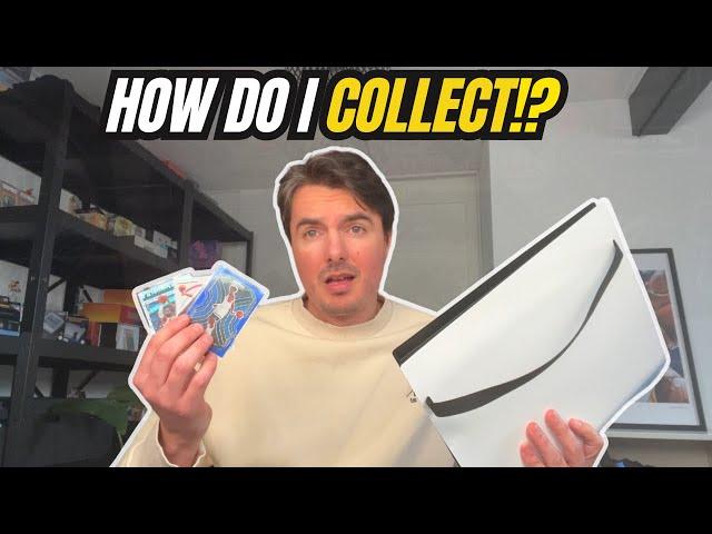 My Card Collection Before and After Youtube!? And My Collection Goals for the Future!