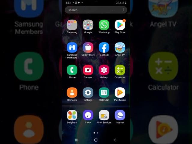 Samsung Galaxy screen recorder and screenshot video Tamil