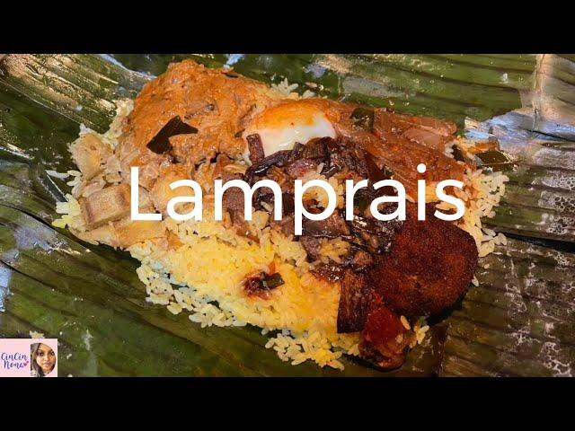 Lamprais: Rice & Curry Cooked In Banana Leaf (Full Recipe in Description)