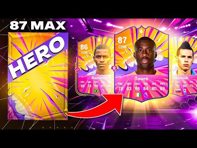 I Opened 30 x Max 87 Hero Upgrade Packs in FC 25!!