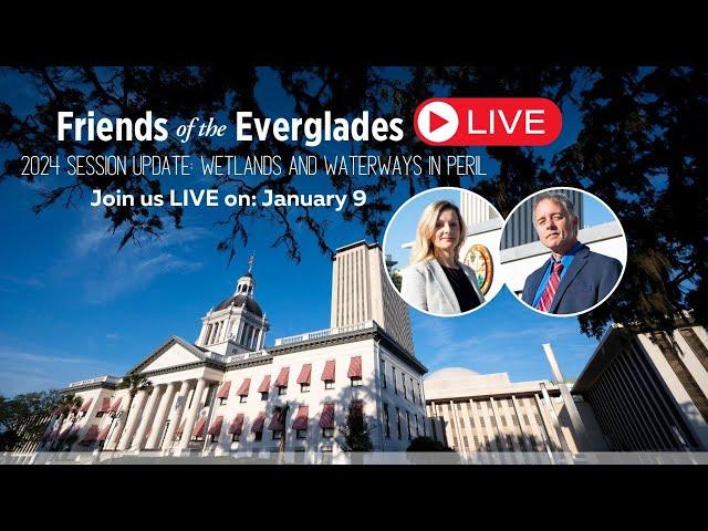 Friends of the Everglades LIVE: 2024 Session Preview: Wetlands and Waterways in Peril