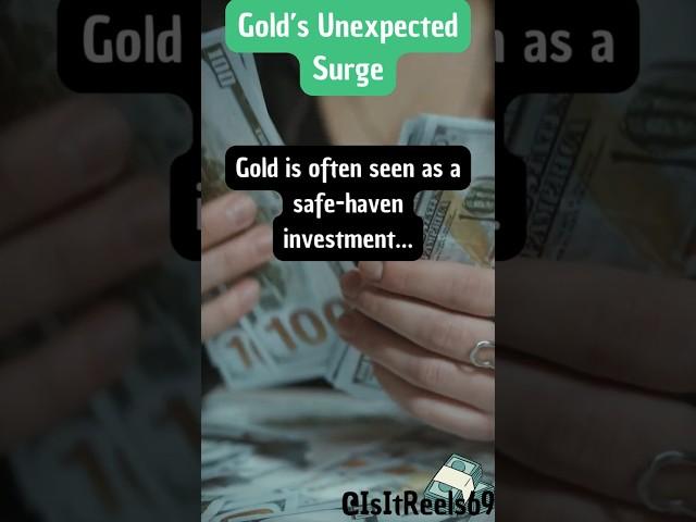 Gold’s Unexpected Surge #stockmarket #stocks #stock #money #personalfinance #market #facts #gold