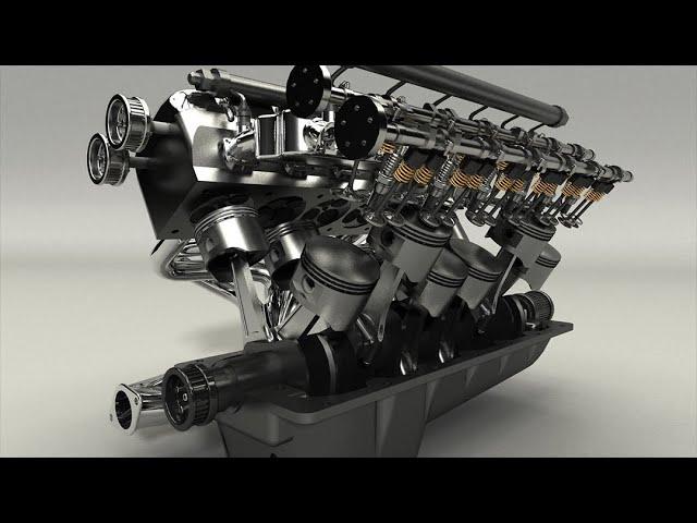 How a gasoline engine works