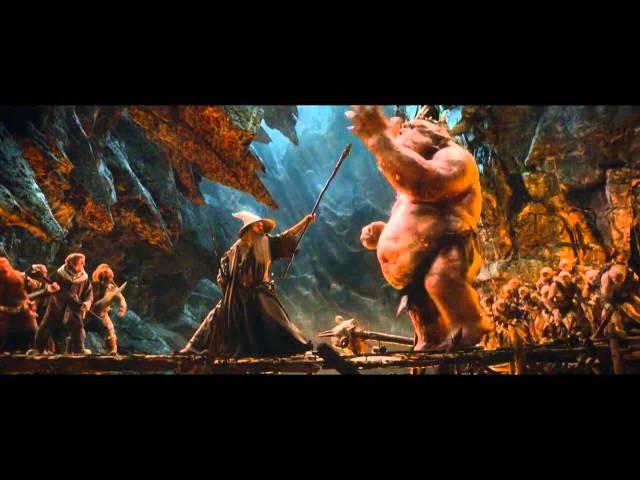 The Hobbit - Goblin King vs Gandalf HD