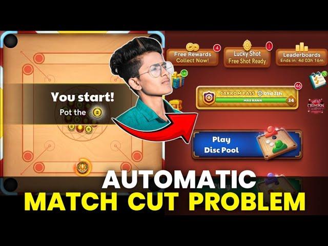 Carrom Pool Automatic Match Leave Problem | Jamot Gaming