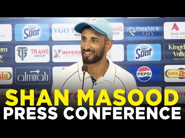 Shan Masood's Press Conference | Pakistan vs England | 3rd Test Day 3, 2024 | PCB | M3G1K