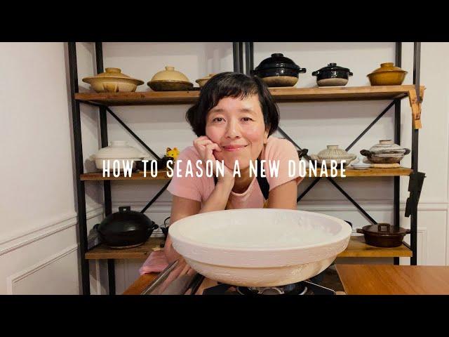 How to Season a New Donabe