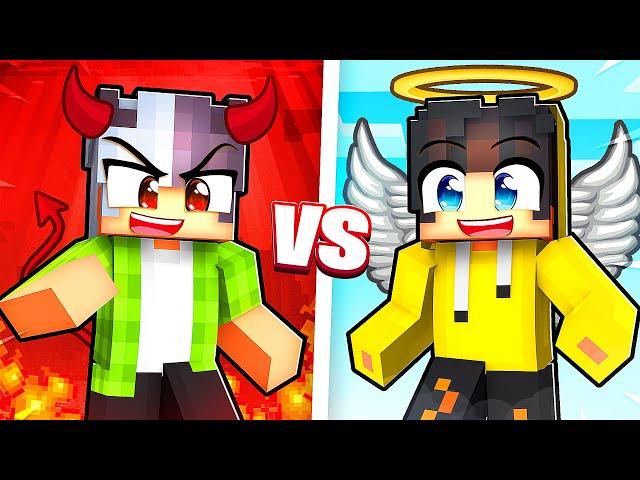 ŞEYTAN VS MELEK SIĞINAĞI  | Minecraft