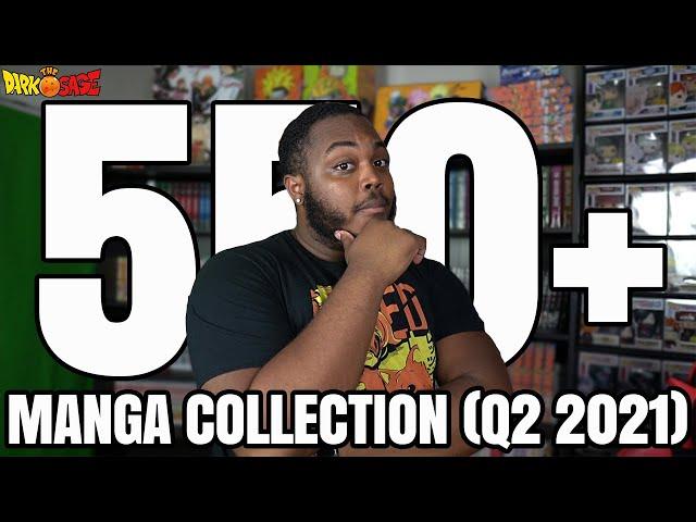 MY UPDATED 550+ MANGA COLLECTION! | The Dark Sage's 2021 Q2 Manga Collection