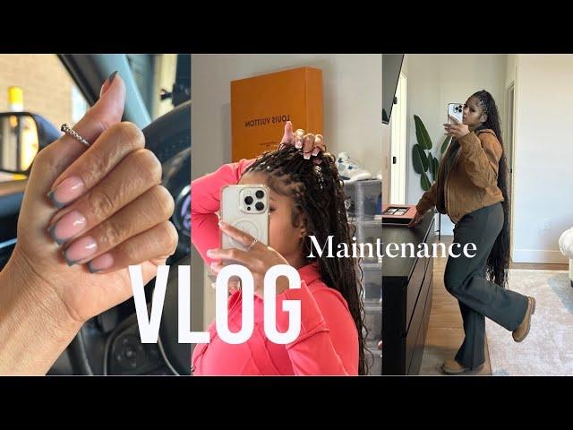 VLOG | Maintenance Week: GRWM to Go Out of Town