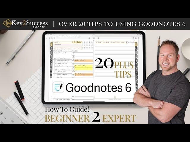 How to Use GoodNotes 6 From Beginner to Expert | Digital Planner