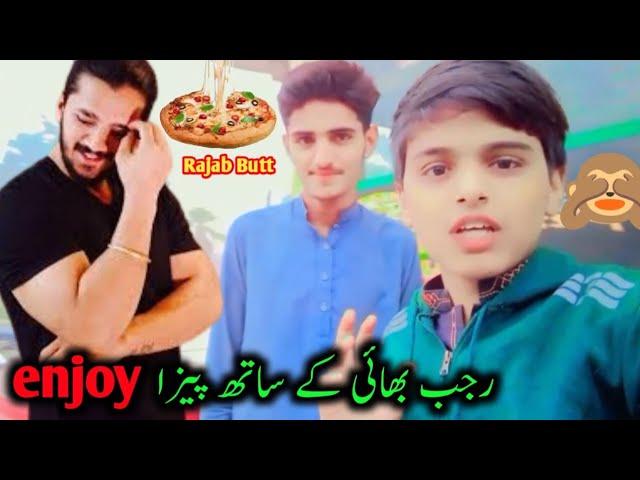 Rajab Butt  pizaa enjoy in city || @rajabbutt94 Rajab family vlogs