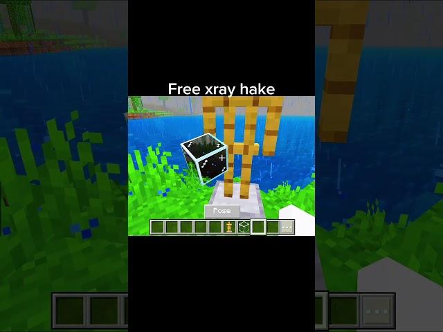 minecraft free xray hake for bedrock#minecraft #gaming #xray