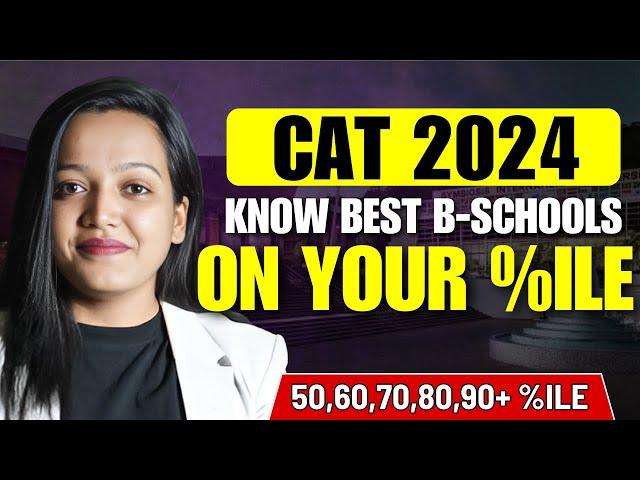 Top MBA Colleges Based On Your CAT Percentile | MBA Colleges On 50-90+  Percentile In CAT #cat2024