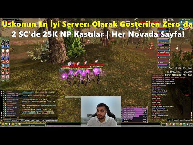 xRosentCranz - Zero'da 2 SC'de 25K NP Kasıyorlar | Bu Server Boş Değil :D | Knight Online