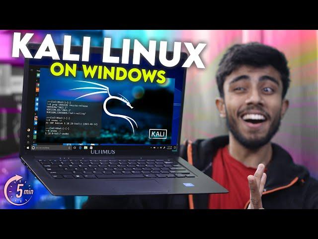 Install Kali Linux on Windows 10/11 Within 5 Min!Easiest Way Without Error