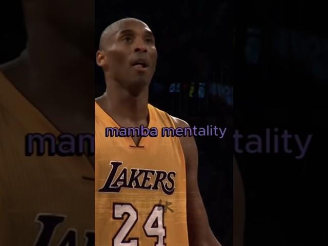 KOBE’S MAMBA MENTALITY  #kobebryant #24 #mamba #mentality #motivation #lastride #fyp