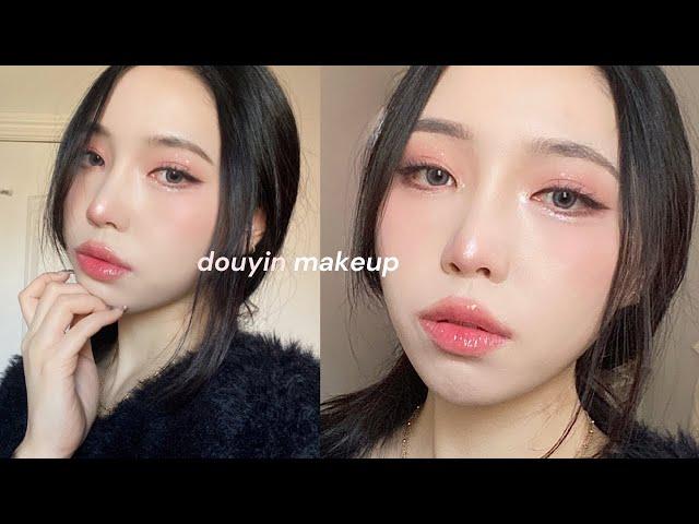 i tried douyin makeup (∩˃o˂∩)