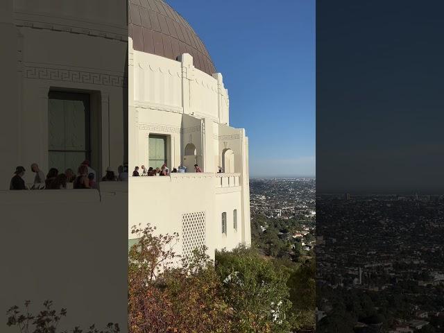 Los Angeles, CA | observatory and famous Hollywood sign |  the best view in Los Angeles