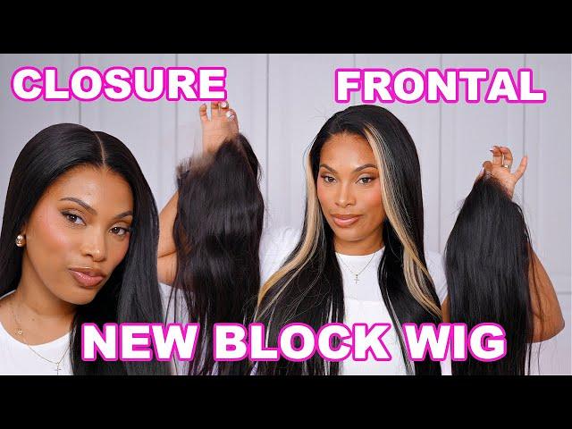 "ARE BLOCK WIGS THE NEW THING? TESTING THE VIRAL BLOCK WIG| REPLACE YOUR CLOSURE IN SECONDS !!!!