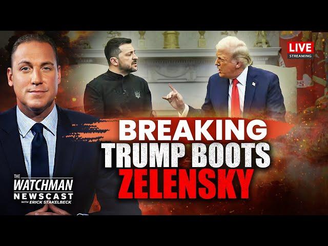 Trump & Zelensky FACEOFF Over Ukraine & Russia; Israel to RESUME Gaza War? | Watchman Newscast LIVE