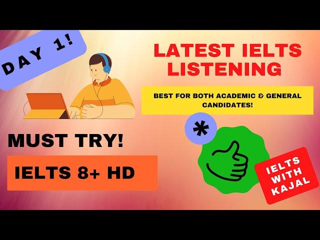 Latest IELTS Listening | Listening Day 1 - Cycling Holiday in Austria | HD Quality with Map.