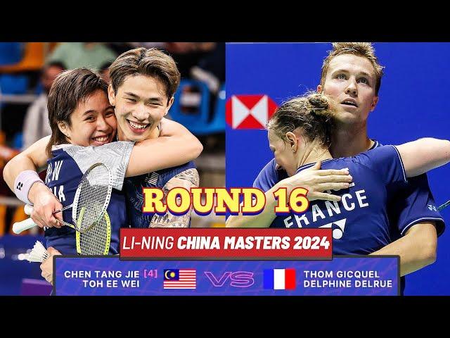 Fuhh Menang!!Chen Tang Jie-Toh Ee Wei Bangkit Untuk Mara Ke SUKU AKHIR!! |China Masters 2024|