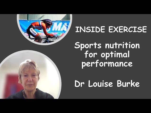 #7 - Sports nutrition for optimal sports performance with Dr Louise Burke