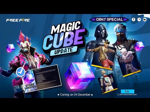 OB47 Special Magic Cube 10 New Bundle  OB47 Magic Cube Update | Free Fire New Event | FF New Event