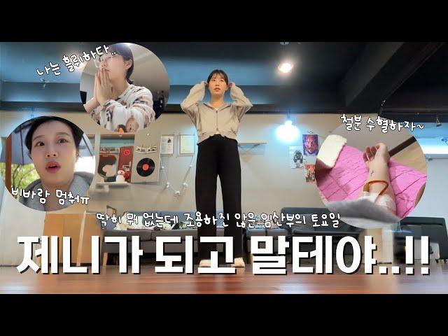 35주 임산부의 별 거인 듯 별 거 아닌 별 거 같은 토요일 vlog/방송댄스/철분주사/산전요가