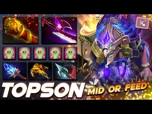 Topson Dazzle - Mid Or Feed Ownage - Dota 2 Pro Gameplay [Watch & Learn]