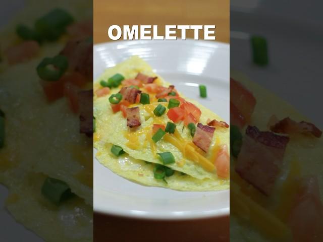 Easy Omelet (Omelette) recipe #shorts