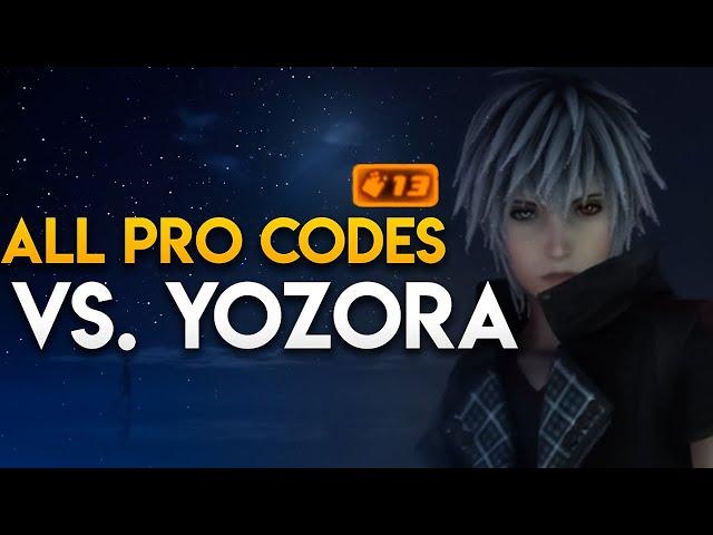 STREAM ENDS WHEN I BEAT YOZORA WITH ALL PRO CODES