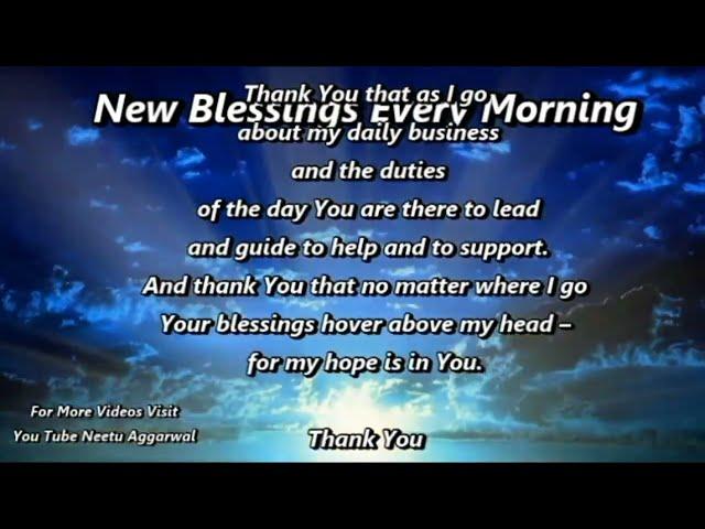 Thank you lord for waking me up today and allowing me to see another new day