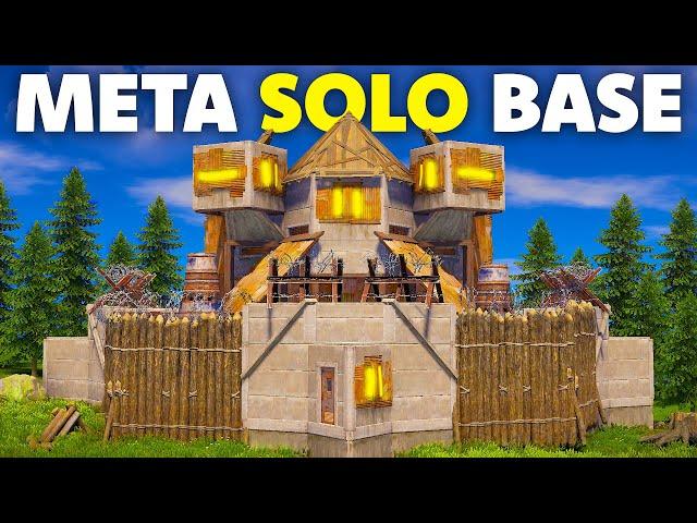 The Fort V2 - The Ultimate Meta Solo Rust Base Design - Insane Shooting Floor & Bunkers - 2024