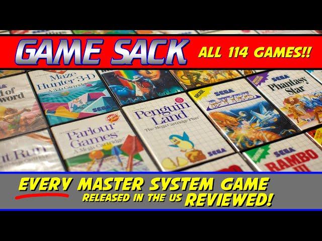 Every Sega Master System Game Released in the US REVIEWED!