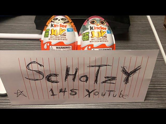 @schatzy145  is live! #Unboxing #kinder #snack with toy. 🪁🪀