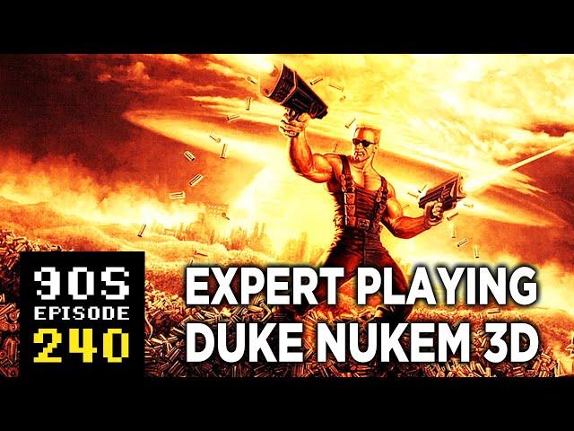 Expert playing Duke Nukem 3D (MS-DOS, 1996)