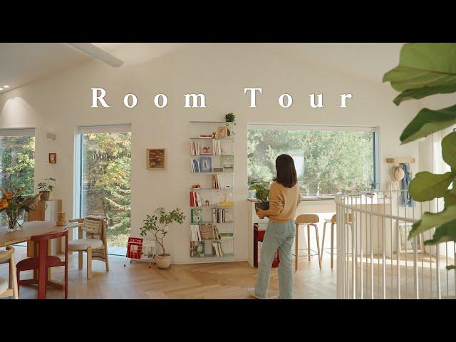 Room TourㅣCafe-like house with a forest view ㅣVlog