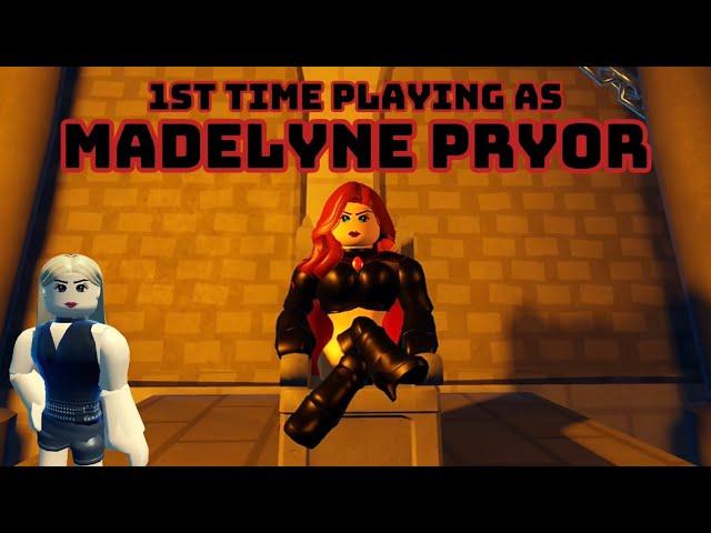 Madelyne & some Madison gameplay. Heroes online world roblox