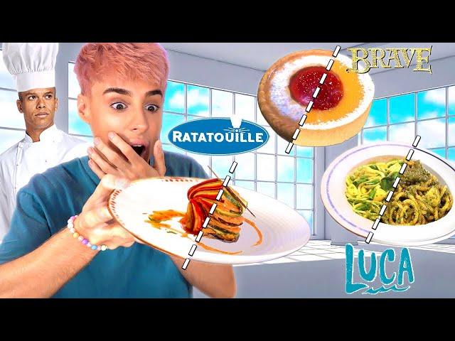I Ordered PIXAR Movie Dishes From a Gourmet Chef & Pastry Chef