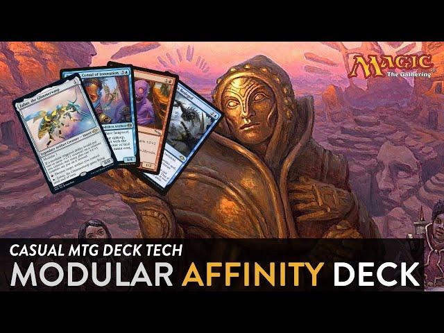 MTG DECK TECH 87: "Real" Affinity | MTG Budget Magic with Zabaz Glimmerwasp & Alibou