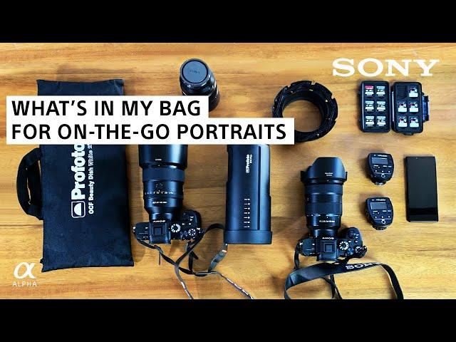 Portrait Photography Essentials for On-The-Go Photographers | Brian Smith | Sony Alpha