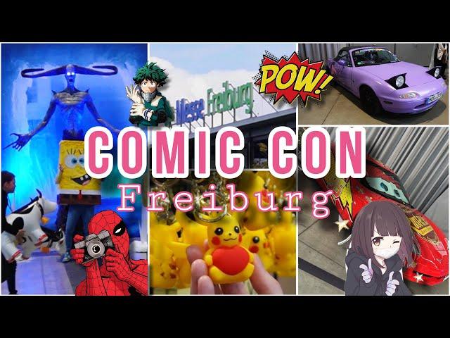 Comic Con Freiburg! Samstag Vlog // JustIsy