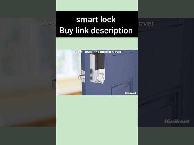 #ShortKwikset - Kevo Bluetooth  Open  Security Door Lock #Short #youtube