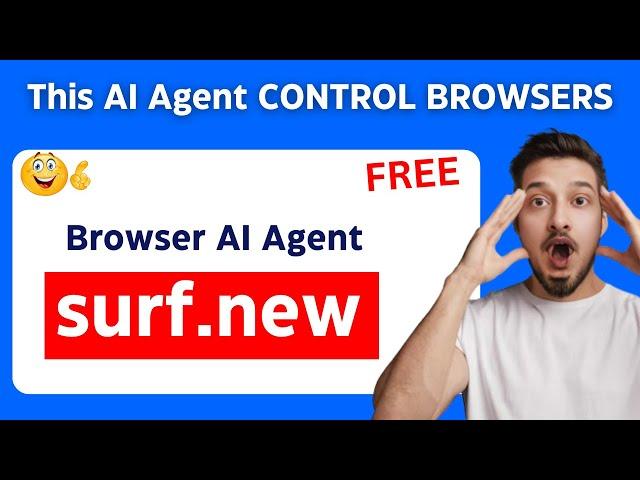 Surf.new: FREE AI Agent CAN CONTROL BROWSERS & DO ANYTHING! (Opensource)