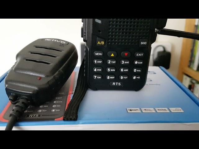 Retevis rt5 (vhf/uhf) 8 watts!